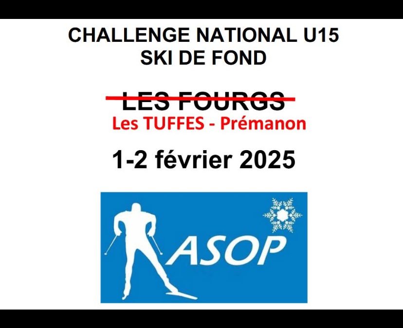 Challenge National U15 / Les tuffes (1-2 Février)